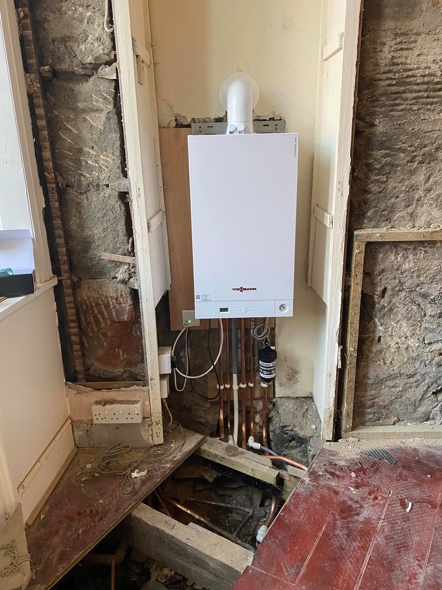 New Viessmann Boiler Installation Dennistoun Glasgow 16th July 2021 b